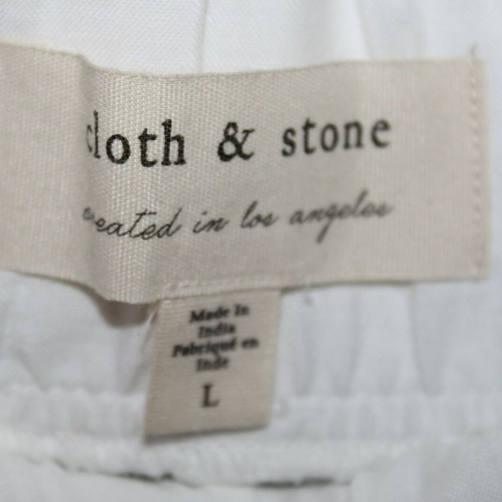 Cloth & Stone Fray Hem Wide Leg Pants HW8479 - Picture 4 of 8